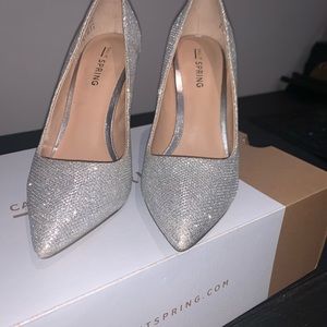 Sparkly heels